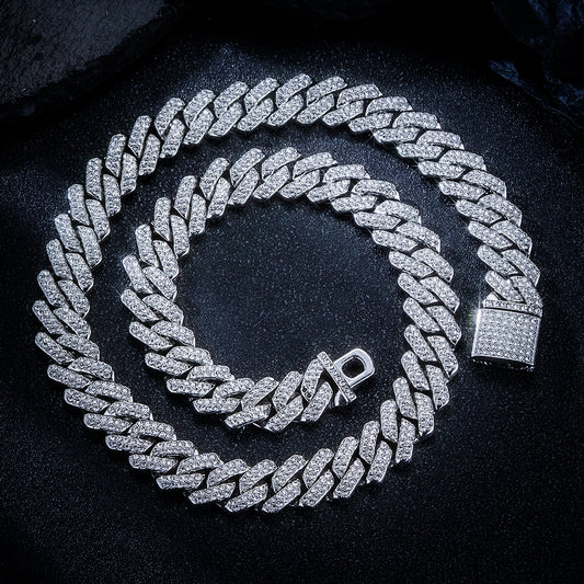 Corrente Prong 11mm Cravejada ICE - 2 fileiras