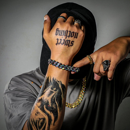 Corrente Prong 13mm Cristais - Muito brilho!