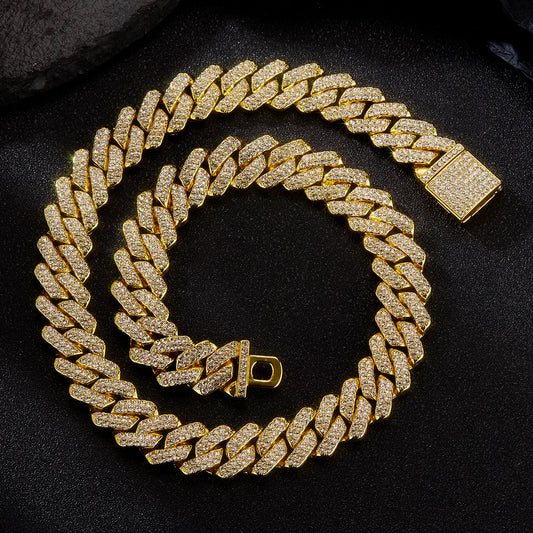 Corrente Prong 11mm Cravejada ICE - 2 fileiras