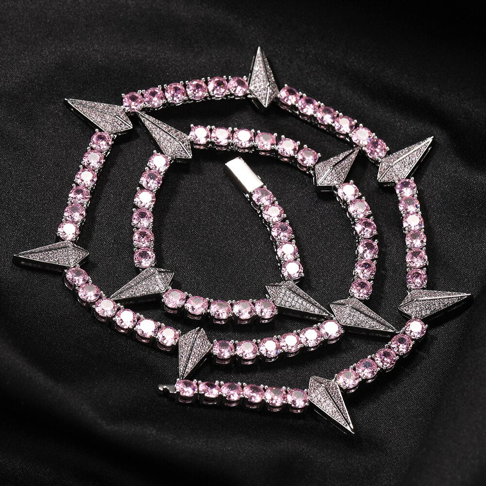 Diversas cores - Corrente Riviera 5mm Pantera Negra - Peça Premium (resistente à água) - ICE BRO JOIAS