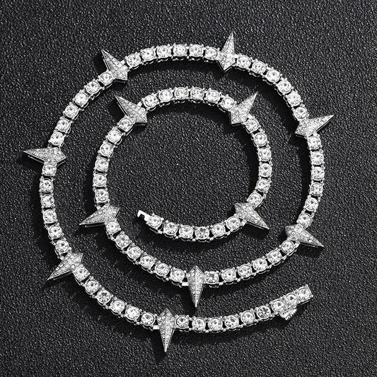 Corrente Riveira 4mm Pantera Negra - Peça Premium (resistente à Água) - ICE BRO JOIAS