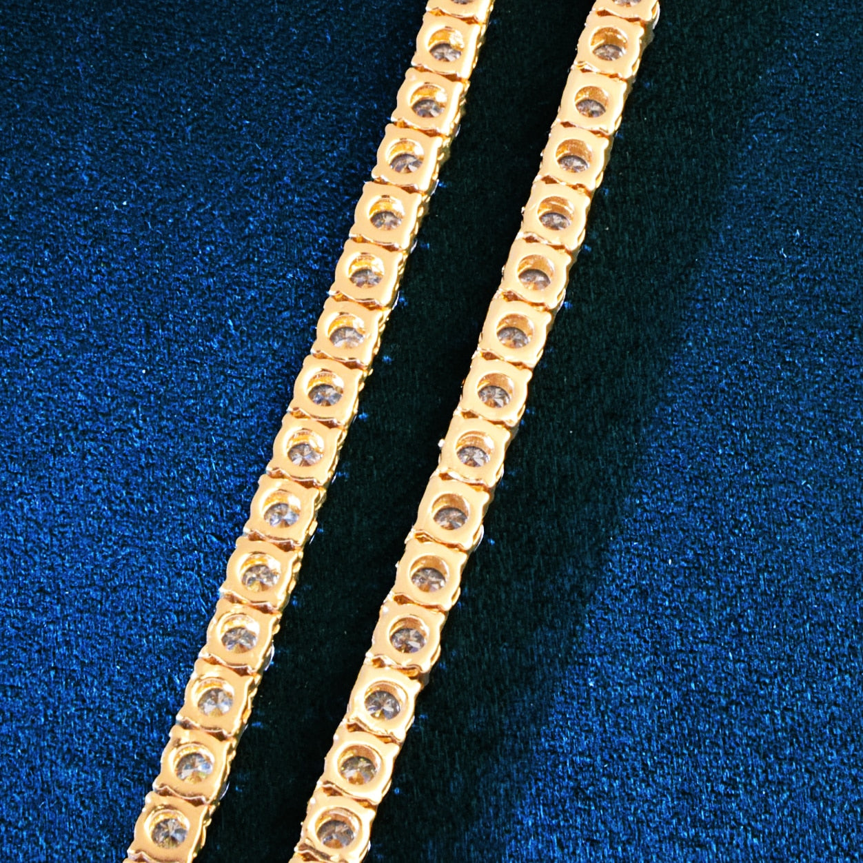 Corrente Riviera Ice - Largura 3mm, 4mm, 5mm ou 6mm - fecho gaveta - Peça Premium (resistente à água) - ICE BRO JOIAS