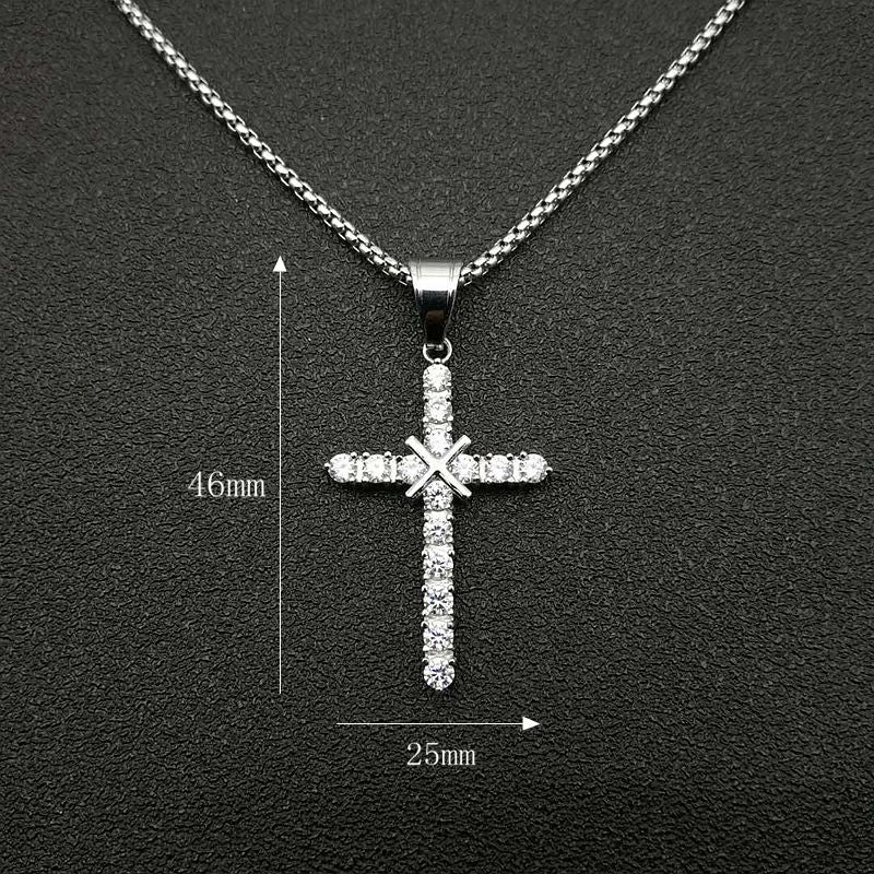 Pingente ICE Cruz - Peça Premium (resistente à água) - ICE BRO JOIAS