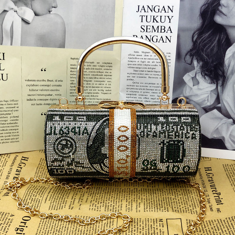 Bolsa Dólar Ice Cravejada - ICE BRO JOIAS