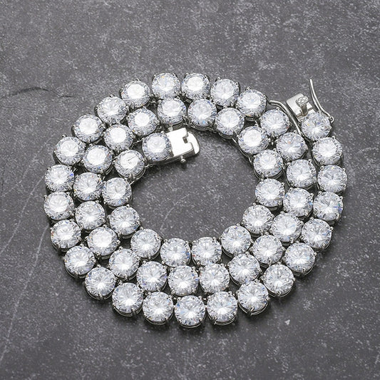 Corrente Riviera 8mm Cravejada ICE - Peça Premium (resistente à água) - ICE BRO JOIAS