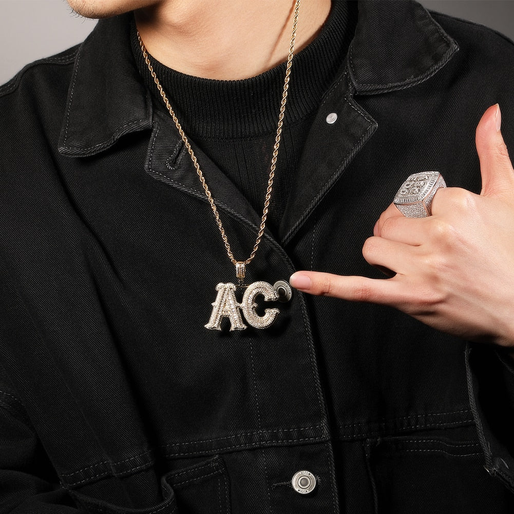 Pingente ICE Personalizado, com Corrente de brinde - ICE BRO JOIAS