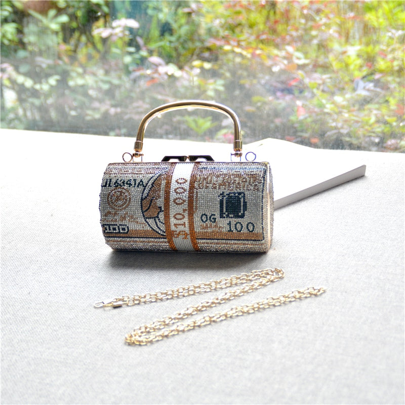 Bolsa Dólar Ice Cravejada - ICE BRO JOIAS