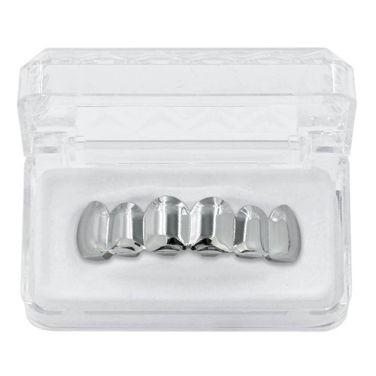 Grillz (avulso) Luxo Cravejado ICE - com Molde de Silicone para ajustar aos dentes - ICE BRO JOIAS