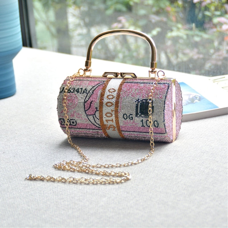 Bolsa Dólar Ice Cravejada - ICE BRO JOIAS