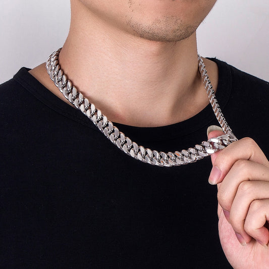 Corrente Prata S925 legitima. 20mm - ICE BRO JOIAS