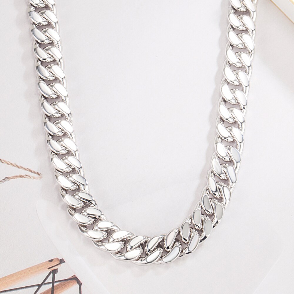 Corrente Prata S925 legitima. 20mm - ICE BRO JOIAS