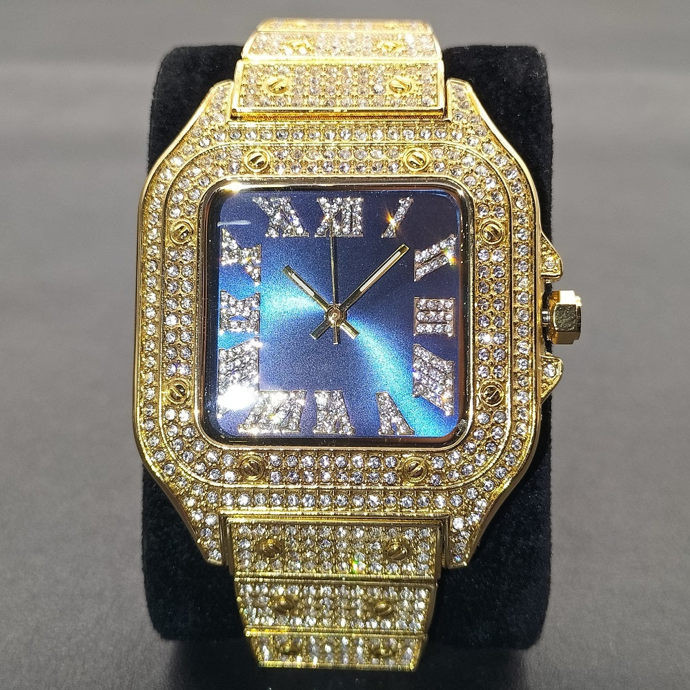 Relógio Luxury Ice Cravejado a mão - ICE BRO JOIAS