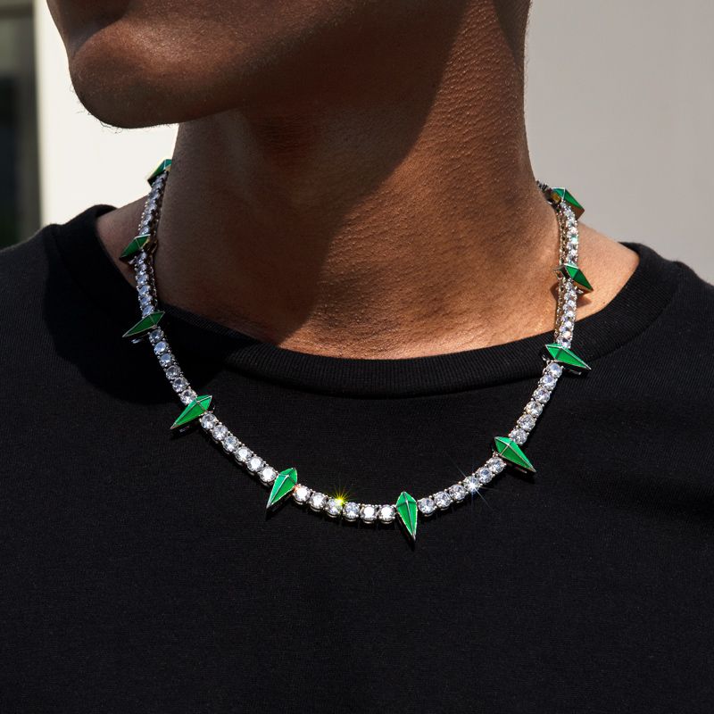 Corrente Luminosa Riveira 5mm Pantera Negra - Peça Premium (resistente à Água) - ICE BRO JOIAS
