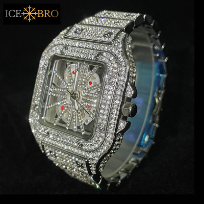 Relógio Vibe Ice Cravejado a mão - ICE BRO JOIAS