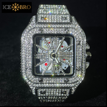 Relógio Vibe Ice Cravejado a mão - ICE BRO JOIAS