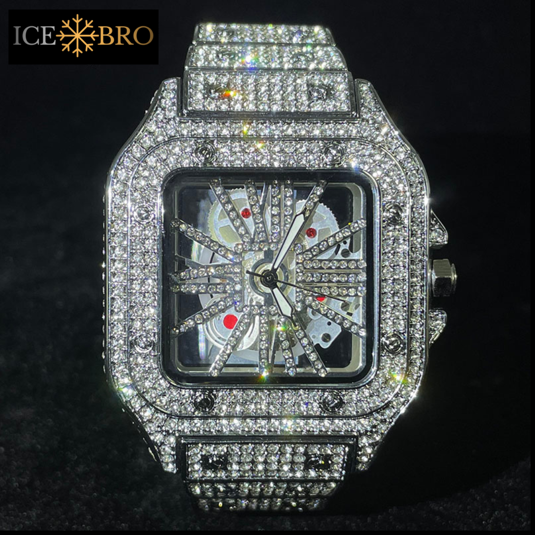 Relógio Vibe Ice Cravejado a mão - ICE BRO JOIAS