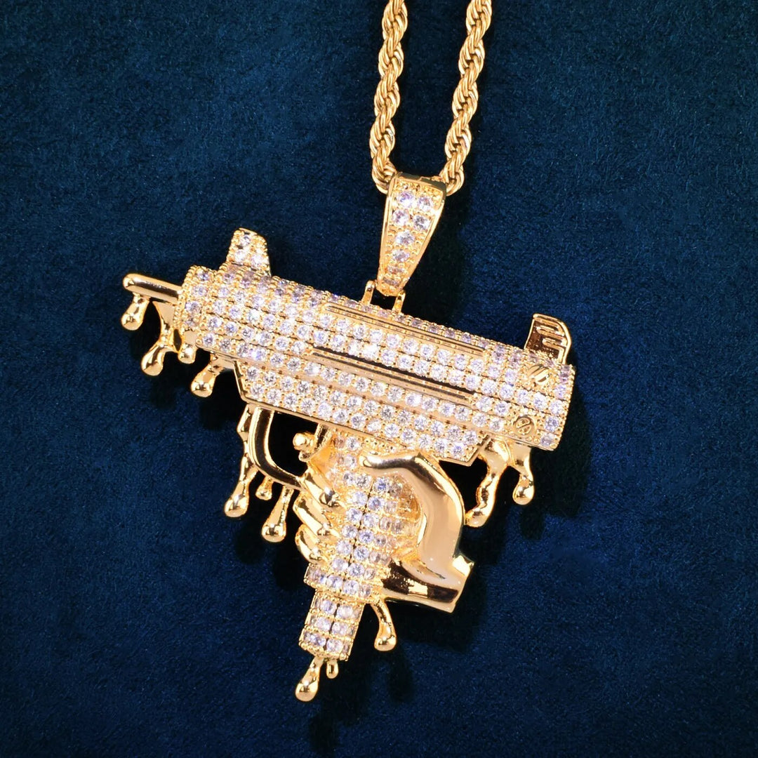 Pigente Ice Bro Drip + Corrente de brinde - Peça Premium (resistente à Água) - ICE BRO JOIAS