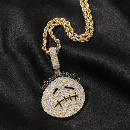 Pingente ICE Cactus Bling Travis Scott, com Corrente Rope de brinde - Peça Premium (resistente à água) - ICE BRO JOIAS
