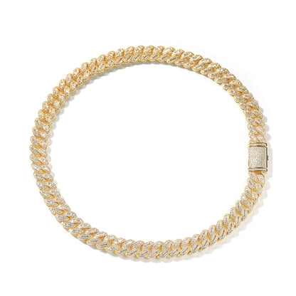 Corrente Prong 12mm Cravejada ICE - Peça Premium (resistente à água)