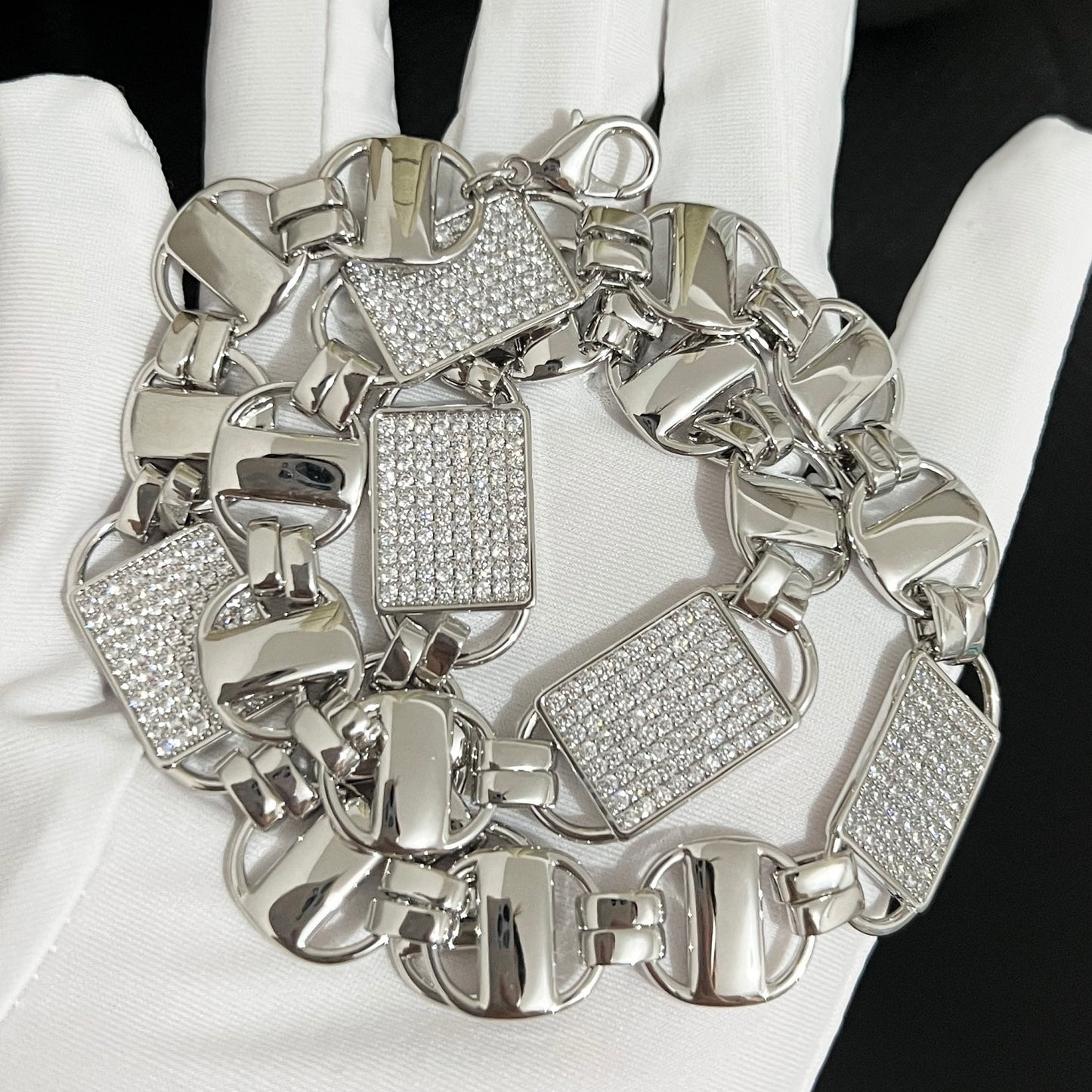 Corrente 14mm Ice 18k ou Prata - ICE BRO JOIAS