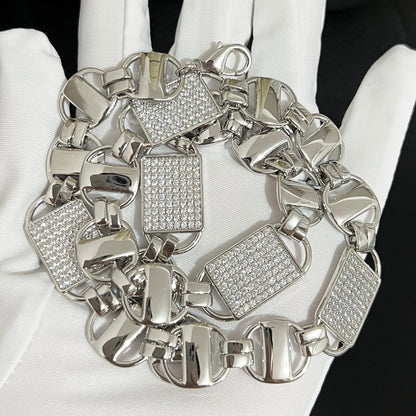 Corrente 14mm Ice 18k ou Prata - ICE BRO JOIAS