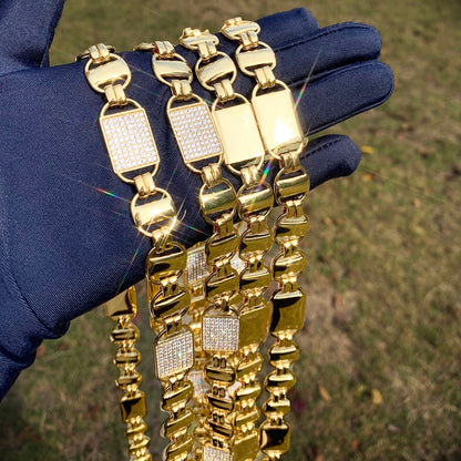 Corrente 14mm Ice 18k ou Prata - ICE BRO JOIAS