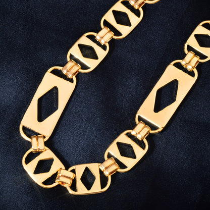 Corrente 14mm Ice 18k ou Prata - ICE BRO JOIAS