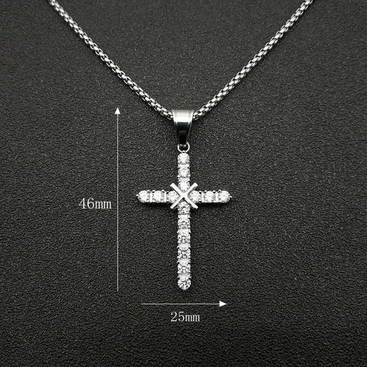 Pingente ICE Cruz - Peça Premium (resistente à água) - ICE BRO JOIAS