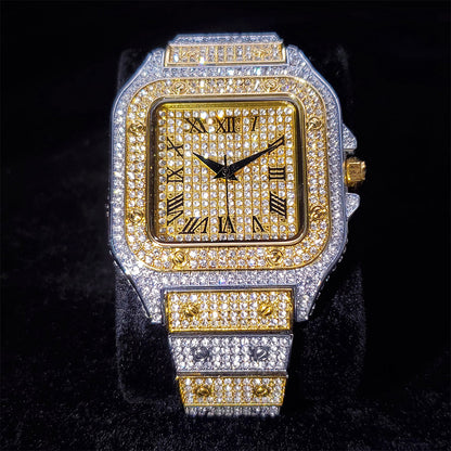 Relógio Luxury Ice Cravejado a mão - ICE BRO JOIAS