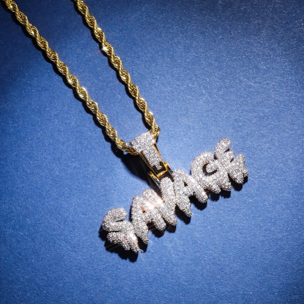 Pingente Premium estilo Rapper 21 Savage com Corrente de brinde - ICE BRO JOIAS