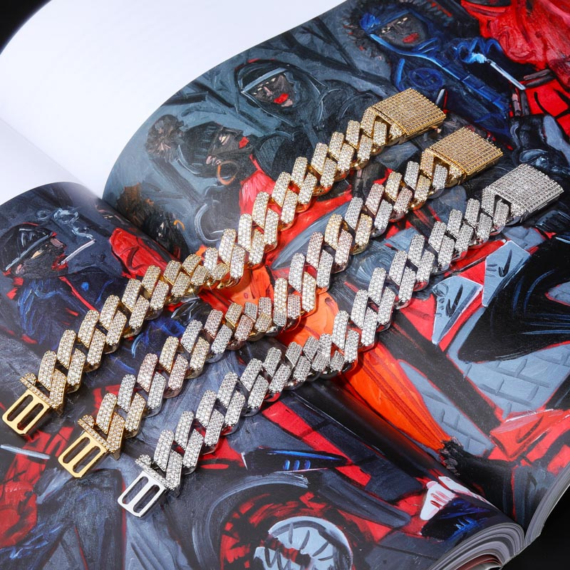Pulseira Prong 18mm - Peça Premium (resistente à água) - ICE BRO JOIAS