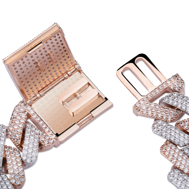 Pulseira Prong 18mm - Peça Premium (resistente à água) - ICE BRO JOIAS
