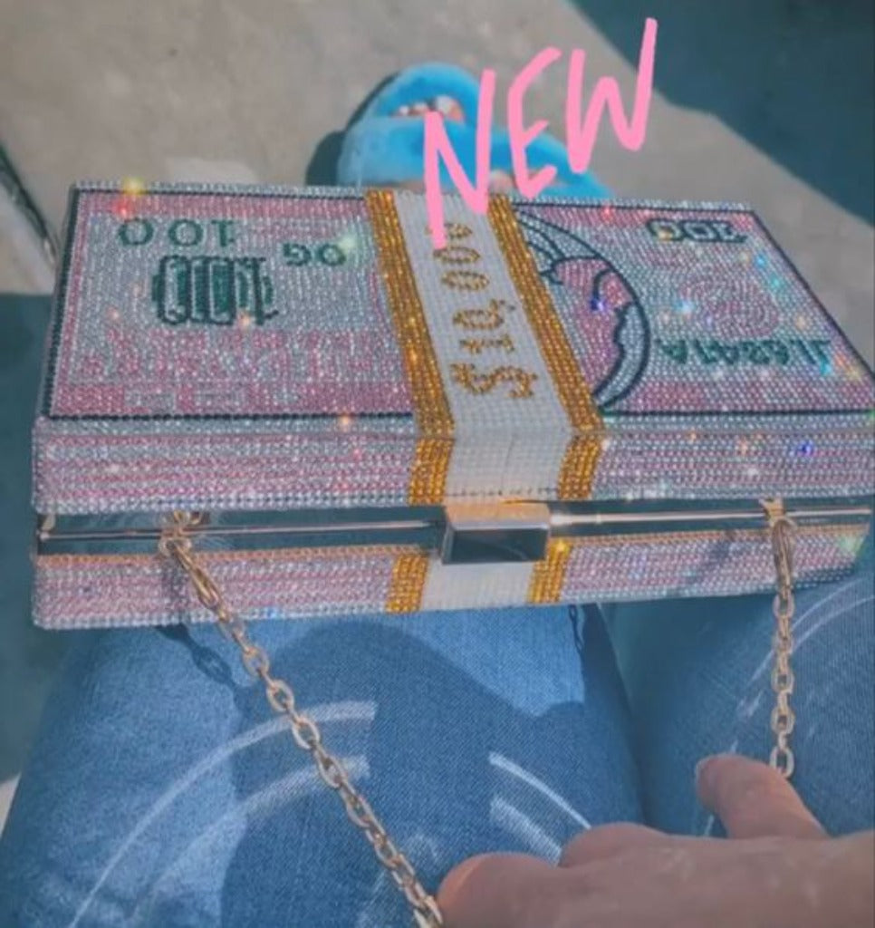 Bolsa Dólar Ice Cravejada - ICE BRO JOIAS