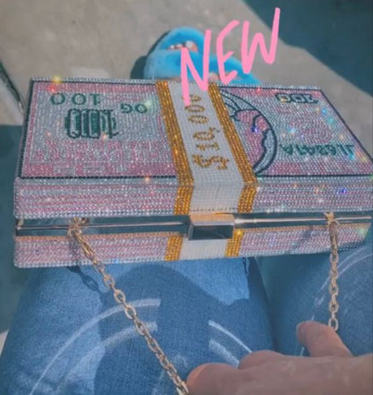 Bolsa Dólar Ice Cravejada - ICE BRO JOIAS