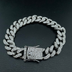 Pulseira Cravejada ICE Cuban 13mm - ICE BRO JOIAS