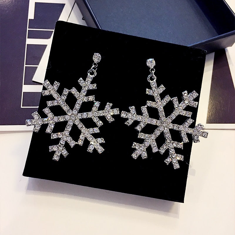 Par de Brincos Floco de Neve Cravejado ICE (unisex) - ICE BRO JOIAS