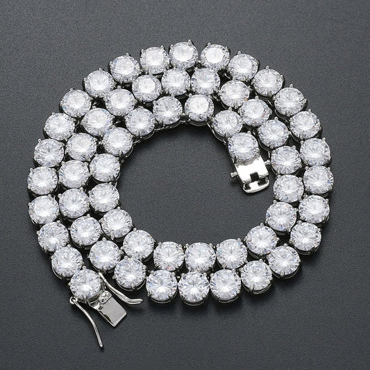 Corrente Riviera 8mm Cravejada ICE - Peça Premium (resistente à água) - ICE BRO JOIAS