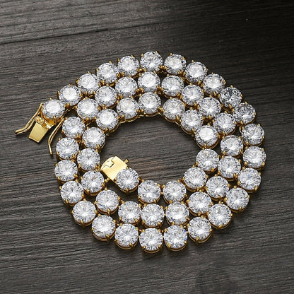 Corrente Riviera 8mm Cravejada ICE - Peça Premium (resistente à água) - ICE BRO JOIAS