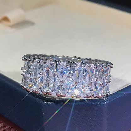 Anel Luxo Prata 925 esterlina - ICE BRO JOIAS