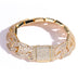 Pulseira Baguette 17mm - Peça Premium (resistente à água) - ICE BRO JOIAS