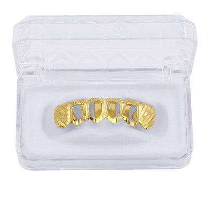 Grillz Luxo Cravejado ICE - com Molde de Silicone para ajustar aos dentes - ICE BRO JOIAS