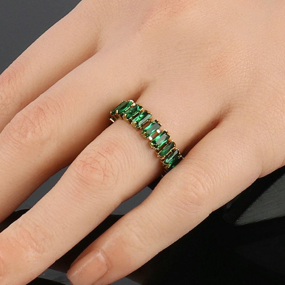 Anel Feminino Clássico Zircão Luxo - ICE BRO JOIAS