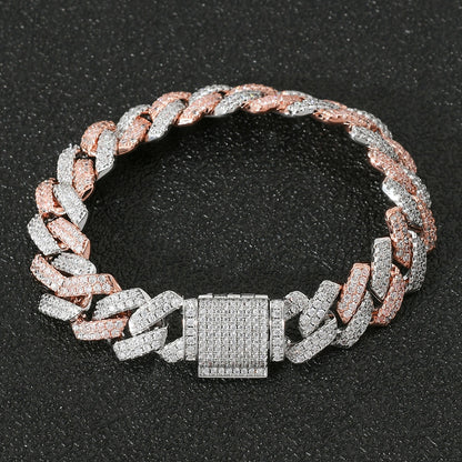 Pulseira Prong 14mm - Peça Premium (resistente à água) - ICE BRO JOIAS