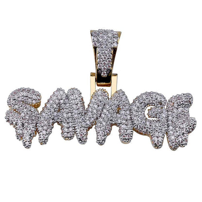 Pingente Premium estilo Rapper 21 Savage com Corrente de brinde - ICE BRO JOIAS