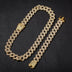 Kit Ice 2 peças - Corrente Prong 20mm + Pulseira Prong 20mm - 1 ano de garantia - ICE BRO JOIAS