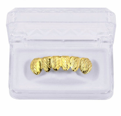 Grillz Luxo Cravejado ICE - com Molde de Silicone para ajustar aos dentes - ICE BRO JOIAS