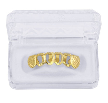 Grillz Luxo Cravejado ICE - com Molde de Silicone para ajustar aos dentes - ICE BRO JOIAS