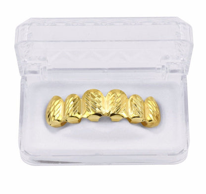 Grillz Luxo Cravejado ICE - com Molde de Silicone para ajustar aos dentes - ICE BRO JOIAS