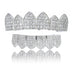 Grillz Luxo Cravejado ICE - com Molde de Silicone para ajustar aos dentes - ICE BRO JOIAS