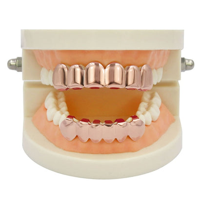 Grillz Luxo Cravejado ICE - com Molde de Silicone para ajustar - ICE BRO JOIAS